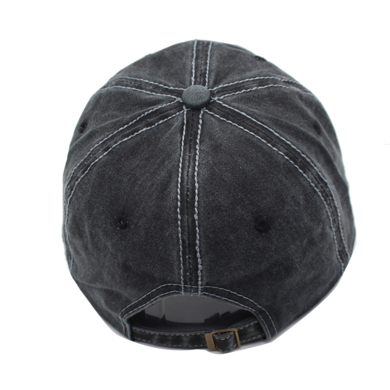 Solid Color Bone Hats Hip hop Brand Casual  Baseball Cap