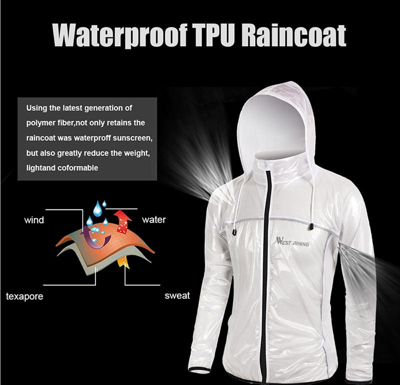 Waterproof MTB Mountain Bike Raincoat Men Women Cycling Clothing Windbreaker Rain Jacket Bicycle Jerseys