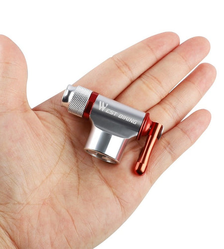 30G Bicycle Mini Pump CO2 Inflator Insulated Sleeve Air Cycling Bicycle Bike Pump Bike Ball Pump Bicycle Bike Accessories