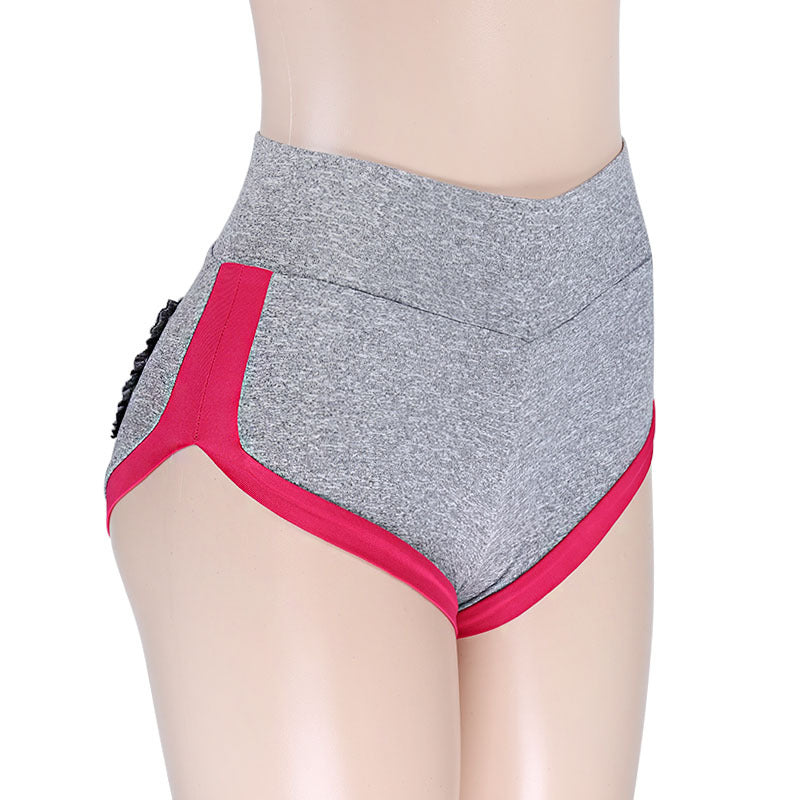Designers Pocket Quick Dry Push Up Shorts-women fitness-wanahavit-Gray-S-wanahavit