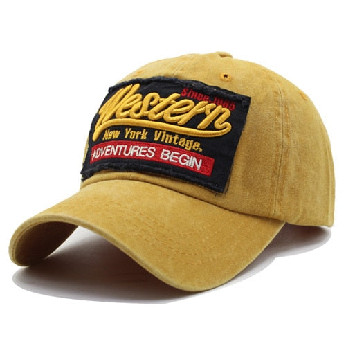 Western Fashion Baseball Cap Women Hats For Men Snapback Hat Cotton Bone Hip Hop Male Female Trucker Casquette Gorras Dad Caps