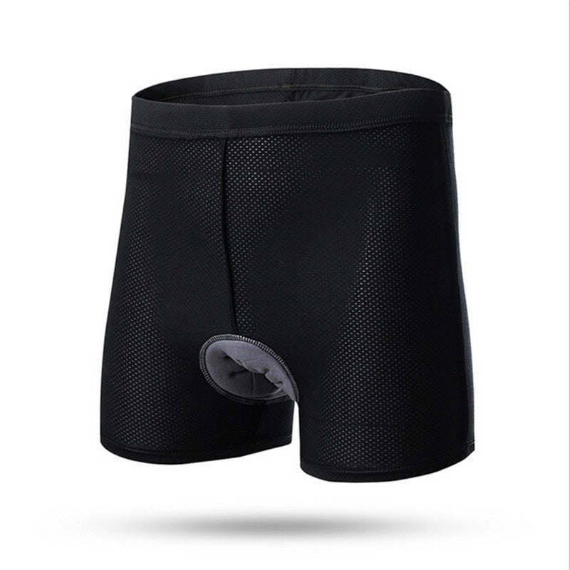 Gel Men's Cycling Shorts Breathable 3D Padded Riding Sport Under Briefs Bicycle Bike Underwear Fitness Shorts S~3XL