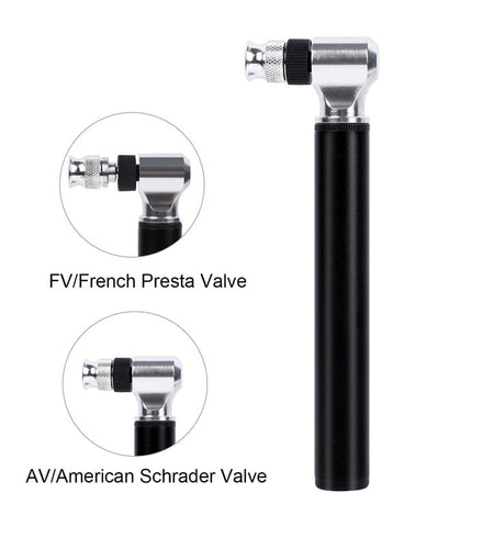 Mini 300 Psi Bike Pump MTB Road Bicycle Hand Air Pump Bike Tire Lever Patch Schrader Presta Valve Cycling Pump
