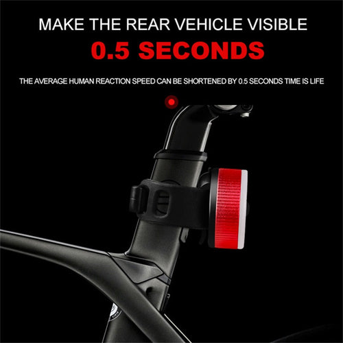 Load image into Gallery viewer, 5 Modes Bicycle Tail Light USB Fast Charging Cycling Rear Taillight Lamp Bike Accessories Waterproof MTB Bike Light
