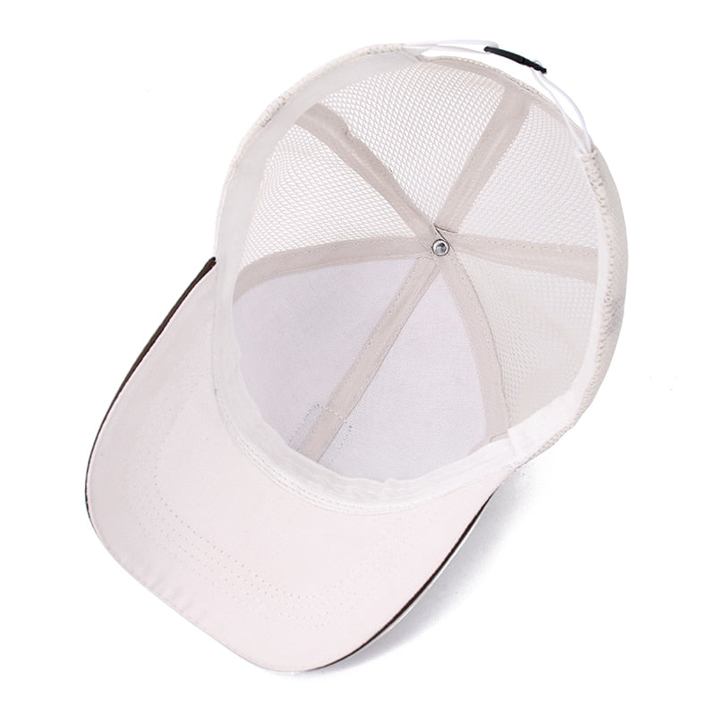Outdoor Sport Cap Cotton Baseball Cap Men Women Adjustable Hat Cap Casual Leisure Hat Plain Fashion Summer Trucker Hat