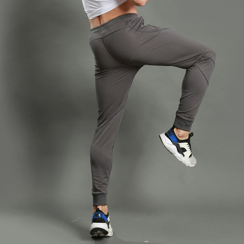 Load image into Gallery viewer, Men running pants sports outdoor jogging elastic fitness gym football soccer basketball training pants Slim Skinny trousers
