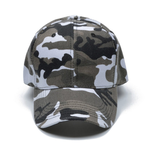Load image into Gallery viewer, Snow Camo Baseball Cap Men Tactical Cap Camouflage Snapback Hat For Men High Quality Bone Masculino Dad Hat Trucker
