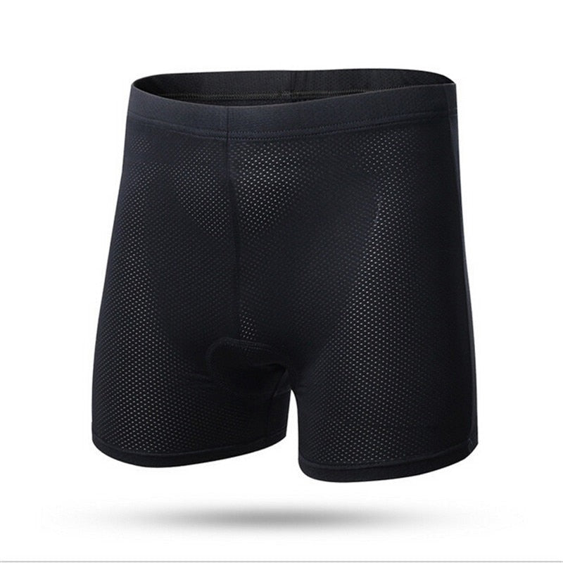 Gel Men's Cycling Shorts Breathable 3D Padded Riding Sport Under Briefs Bicycle Bike Underwear Fitness Shorts S~3XL