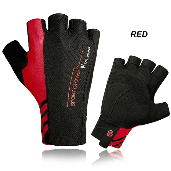 Summer Cycling Gloves Half Finger Men Women Shockproof Breathable Bicycle Gloves Ciclismo MTB Road Bike Gloves