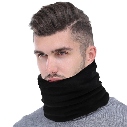 Load image into Gallery viewer, Fashion Men Winter Scarf Ring Women Knitted Scarves For Men Neck Shawl Snood Warp Collar Warm Male Soft Fleece Scarves
