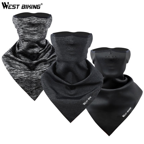 Load image into Gallery viewer, Bicycle Face Mask Hood Neck Winter Thermal Riding Scarf Breathable Bike Mask Warm Fleece Windproof Ski Cycling Mask
