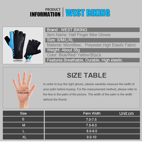 Load image into Gallery viewer, Summer Cycling Gloves Half Finger Men Women Sport Bicycle Gloves Road MTB Breathable Anti-slip Racing Bike Gloves
