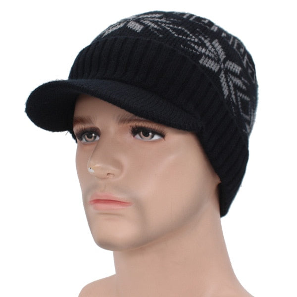 Skullies Beanies Men Knitted Hat Scarf Winter Hats For Women Male Caps Gorras Bonnet Mask Warm Sport Cheap Beanie Hats