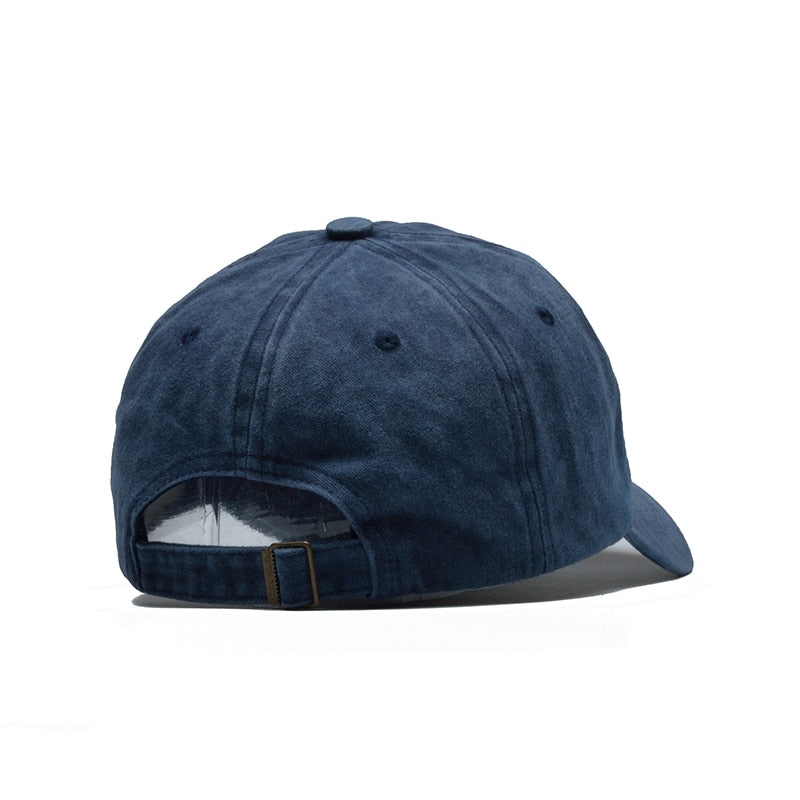 Unisex Solid Washed Baseball Cap Bone Feminino Snapback Caps Gorras Para Hombre Hip Hop Dad Hat Bone Trucker Caps