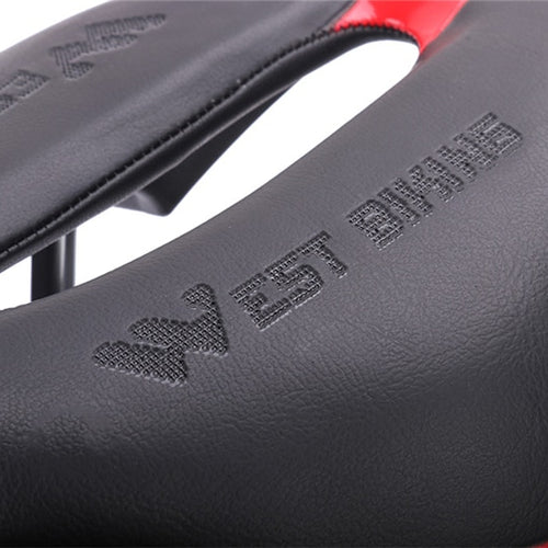 Load image into Gallery viewer, Bicycle Saddle Skidproof Bike Saddle Seat Cushion MTB Hollow  Road Mountain Red Cycling Bicycle Bike Saddle
