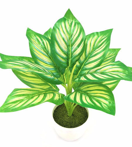 Artificial Green Plants with Vase-home accent-wanahavit-1-wanahavit