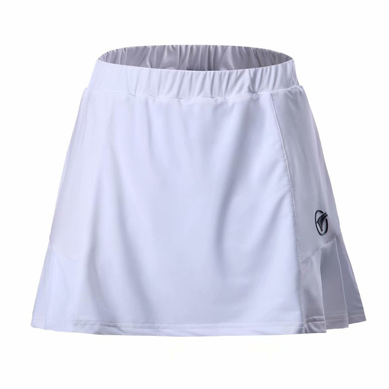 Summer Sports Skirt with Shorts Badminton Table Tennis Women Skorts Breathable Anti Leakage Yoga Golf Jogging Skirts