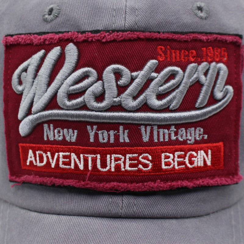 Western Fashion Baseball Cap Women Hats For Men Snapback Hat Cotton Bone Hip Hop Male Female Trucker Casquette Gorras Dad Caps