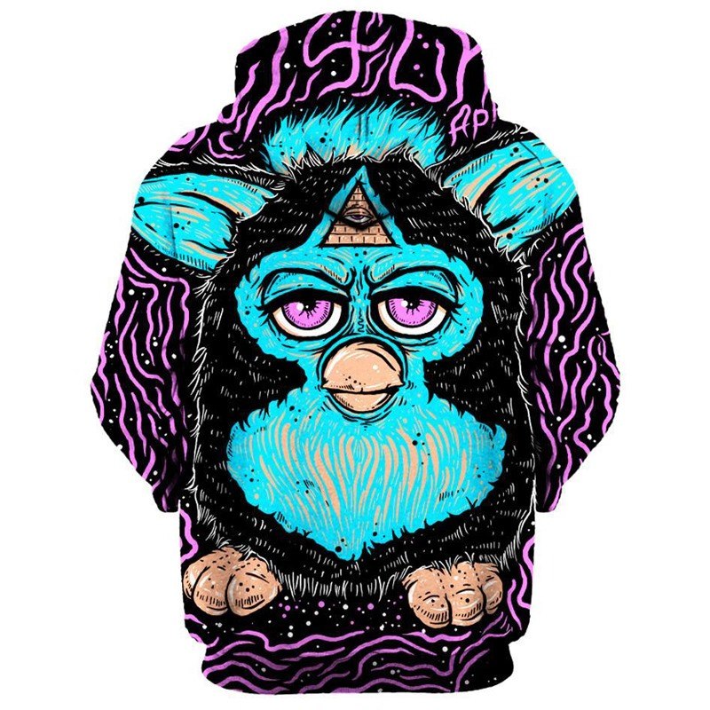 Furbex Hoodie Sweatshirts Cute Animal 3D Print Hoodies-women-wanahavit-XXXL-wanahavit