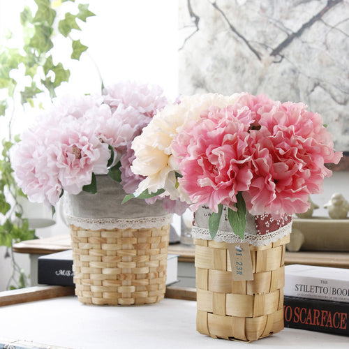 Load image into Gallery viewer, One Bouquet Rafi Silk Peony-home accent-wanahavit-Pink-wanahavit
