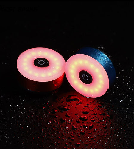 Bike Taillight Waterproof Riding Rear Light Accessories Led USB Rechargeable Road Cycling Light Lamp Bicycle Light