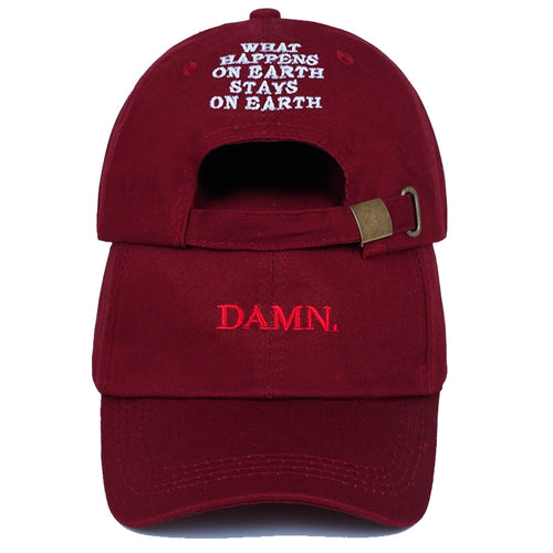 Load image into Gallery viewer, What Happens on Earth Stays on Earth Dad Hat Hip Hop Snapback Baseball Cap
