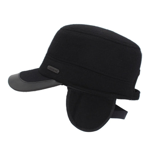 Load image into Gallery viewer, Winter Baseball Cap Men Snapback Casquette Caps Hats For Men Women Warm Thick Golf Bone Plain Flat Male Baseball Hat Cap
