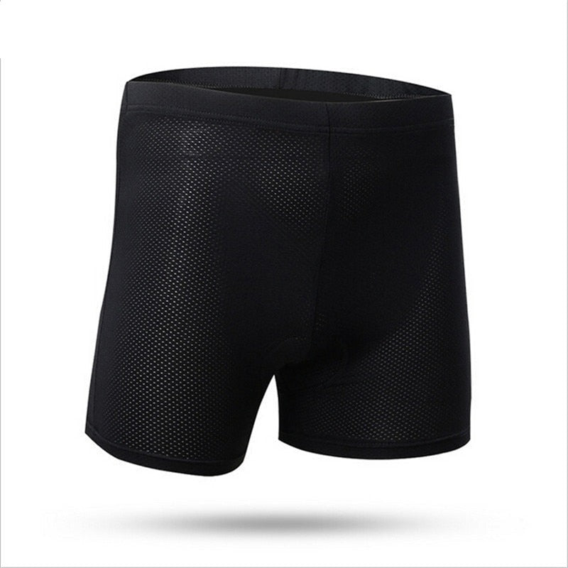 Gel Men's Cycling Shorts Breathable 3D Padded Riding Sport Under Briefs Bicycle Bike Underwear Fitness Shorts S~3XL