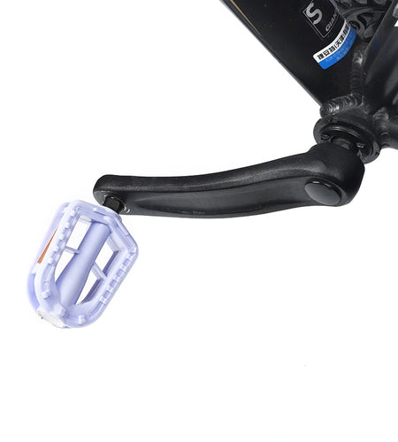 Lightweight Kids' Bikes Bicycle Pedal 12MM Hard Plastic Footrest Cycling Pedsl Anti-Slip Children Kid Bicycle Pedals