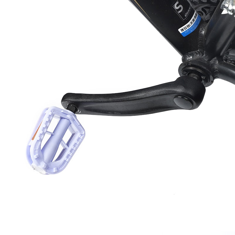 Lightweight Kids' Bikes Bicycle Pedal 12MM Hard Plastic Footrest Cycling Pedsl Anti-Slip Children Kid Bicycle Pedals