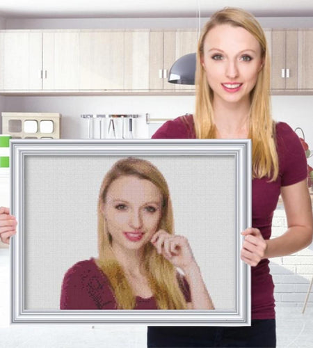 Diamond Painting Photos Custom 5D Diy Diamond Embroidery Full Square Mosaic-home art-wanahavit-20x30cm Square Drill-wanahavit