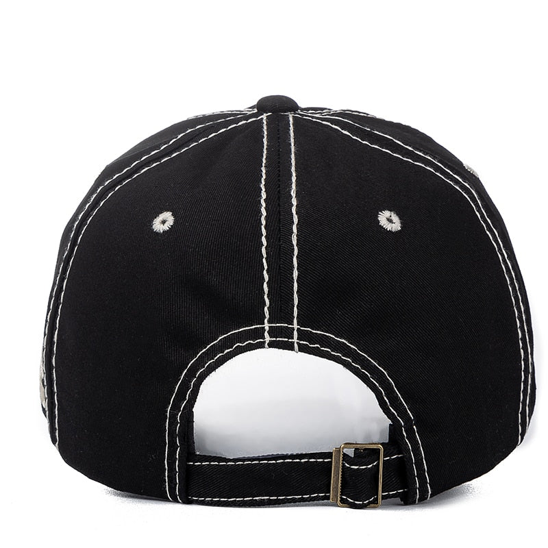 Unisex Cap Letter Embroidery Cotton Baseball Cap Casual Outdoor Adjustable Cap For Women Men Fashion Street Hat