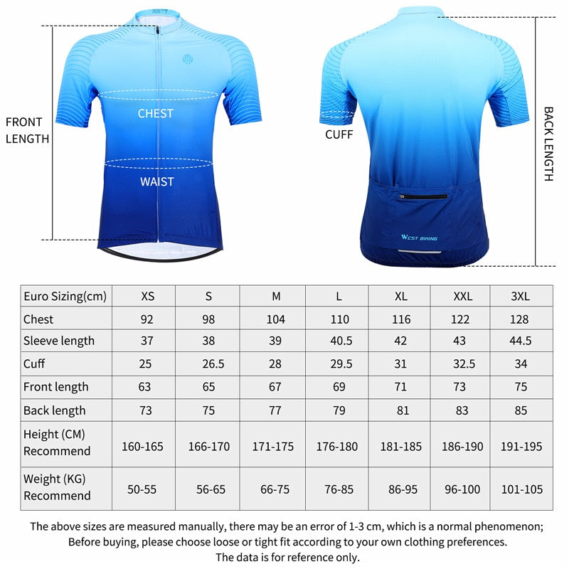 Pro Cycling Jersey Summer Short Sleeve Sport Top Shirt Cool Quick Dry MTB Road Bike Team Jersey Men Cycling Clothing