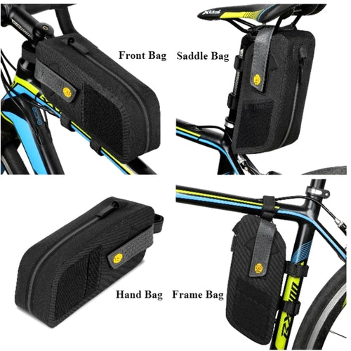 Load image into Gallery viewer, Bike Saddle Bag Rainproof Multifunctional Front Frame MTB Road Bicycle Bag Reflective Pannier Cycling Accessories
