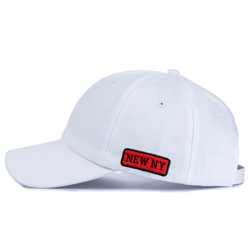 Load image into Gallery viewer, Cotton Cap For Women Men Fashion NY Embroidered Baseball Cap Red Letters Plain Style Adjustable Outdoor Streetwear Hat Cap
