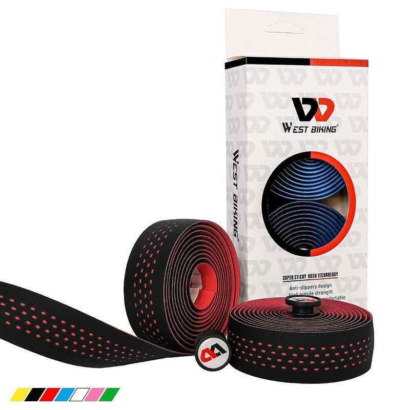 Professional Soft Road Bike Handlebar Tape PU EVA Anti-slip Bike Bars Grips Tape Cycling Bicycle Handlebar Tape