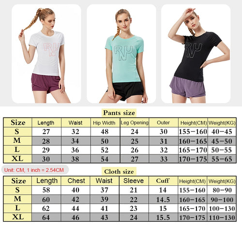 Load image into Gallery viewer, Women&#39;s Fitness Jogging Shirts Elastic Yoga Sports Mesh Tshirt Tights Gym Running Tops Short Sleeve Tees Blouses Clothes
