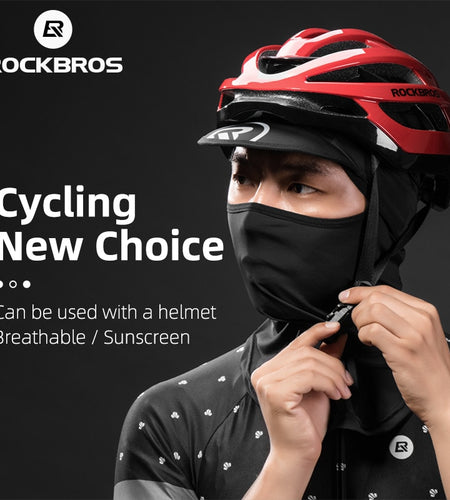 Summer Cycling Sunscreen Cap Bandana Men Bike Ice Silk Anti-UV Hat Bicycle Outdoor Sport Motorcycle Fishing Face Mask