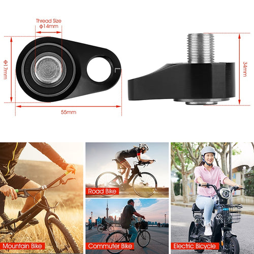 Load image into Gallery viewer, Labor Saving Bike Pedal Adapter Bearing Conversion For MTB Road Folding Bicycle Magic Stepper Cycling Accessories
