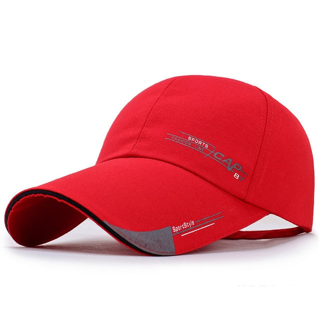 Sports Style Printed Baseball Cap-unisex-wanahavit-Red-wanahavit