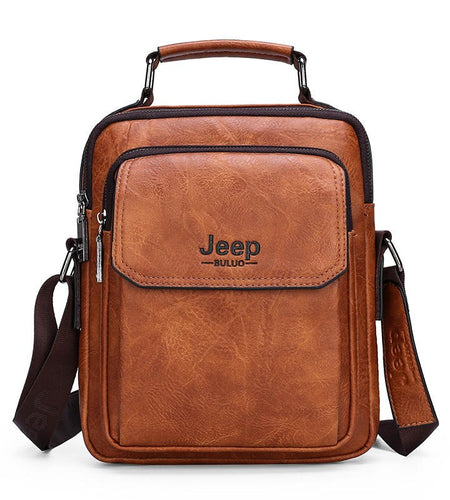 Big Brand Men Handle Messenger Bags For iPad Business Casual Leather High Grade Handbag Men's Shoulder Bag New Hot