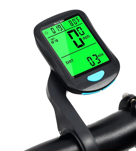 Wireless Bicycle Computer Waterproof Speedometer LED Backlight Odometer MTB Road Bike Stopwatch Cycling Accessories