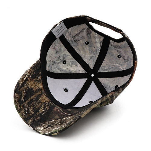 Load image into Gallery viewer, Outdoor Jungle Fishing Baseball Hat Cap Man Camouflage Hunting Hat Casquette Oak Camo Snapback Dad Caps KBMO5
