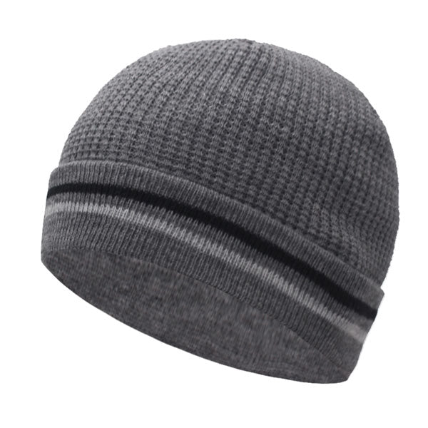 Skullies Beanies Casual Knitted Hat Men Beanie Hats For Men Women Cap Autumn Gorro Ski Warm Skull Bonnet Men's Winter Hat Cap