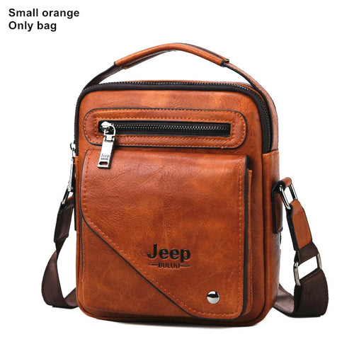 Load image into Gallery viewer, Split Leather Crossbody Tote Men Bag Famous Designer Men Shoulder Messenger Bags Men Fashion Business High Quality
