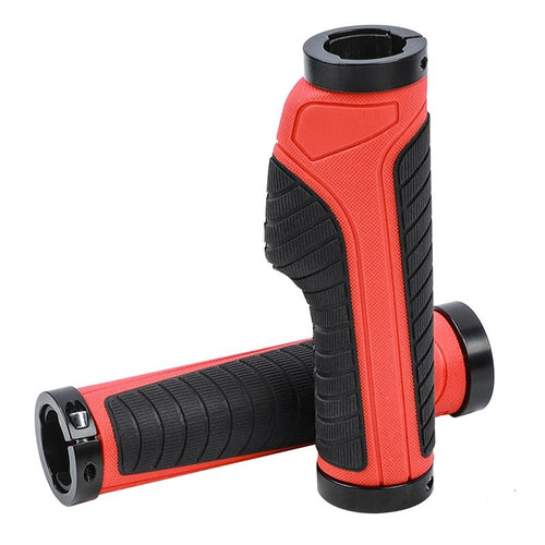 Load image into Gallery viewer, MTB Bicycle Handlebar Rubber Grips Ergonomic Bike Accessories Ring Lockable Non-slip Shock Absorption Bicycle Grips
