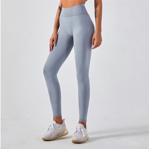 Load image into Gallery viewer, Sport Fitness Women Full Length Leggings 10 Colors Running Pants Comfortable And Formfitting Yoga Pants A001G
