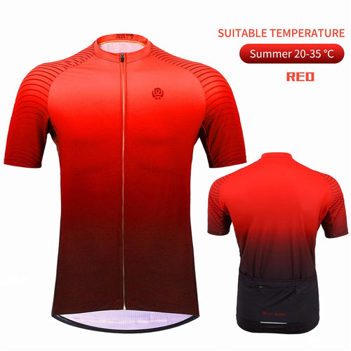 Load image into Gallery viewer, Pro Cycling Jersey Summer Short Sleeve Sport Top Shirt Cool Quick Dry MTB Road Bike Team Jersey Men Cycling Clothing
