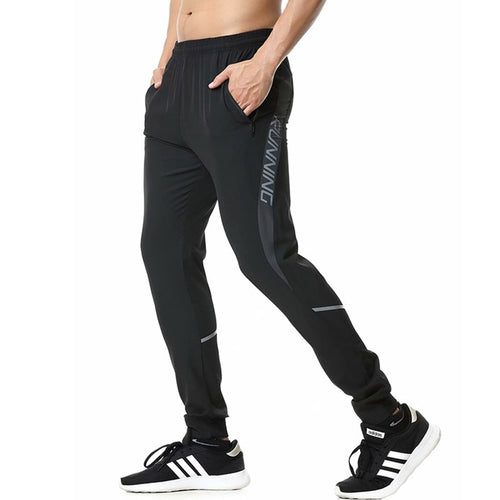 Load image into Gallery viewer, Brand Casual Spros Pants Men Joggers Running Sweatpants Outdoor Workout Basketball Football Fitness Trousers Zipper Pocket
