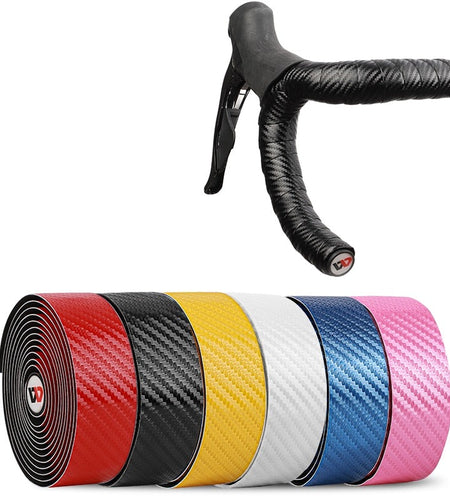 Bike Handlebar Tape EVA PU Road Bicycle Handlebar Tape Anti-slip Shock Absorption Cycling Wrap End Plug Accessories